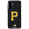 MLB Pittsburgh Pirates - Solid Distressed Galaxy A36 5G Clear Case