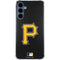 MLB Pittsburgh Pirates - Solid Distressed Galaxy A55 5G Clear Case