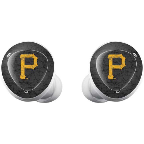 MLB Pittsburgh Pirates - Solid Distressed Galaxy Buds Plus Skin