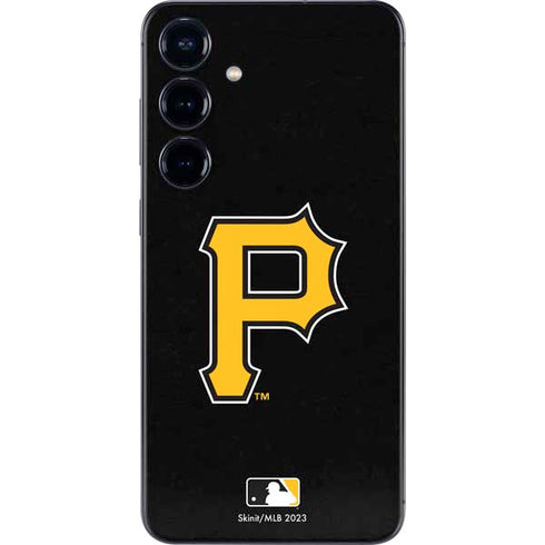 MLB Pittsburgh Pirates - Solid Distressed Galaxy S24 Skin