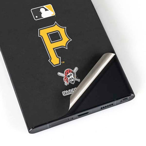 MLB Pittsburgh Pirates - Solid Distressed Galaxy S24 Ultra Skin