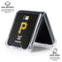 MLB Pittsburgh Pirates - Solid Distressed Galaxy Z Flip6 Clear Case
