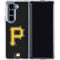 MLB Pittsburgh Pirates - Solid Distressed Galaxy Z Fold5 5G Clear Case
