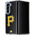 MLB Pittsburgh Pirates - Solid Distressed Galaxy Z Fold5 5G Clear Case