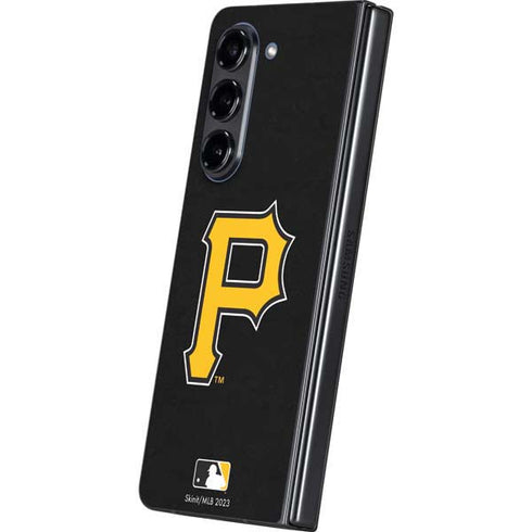 MLB Pittsburgh Pirates - Solid Distressed Galaxy Z Fold5 5G Skin