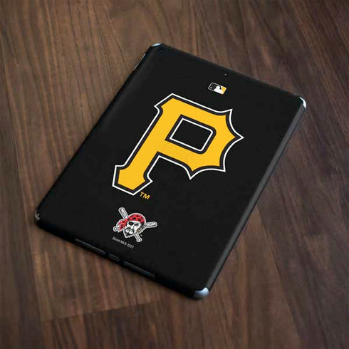 MLB Pittsburgh Pirates - Solid Distressed Apple iPad Skin