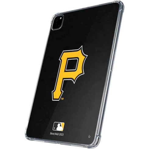 MLB Pittsburgh Pirates - Solid Distressed iPad Pro 11in (2024) Clear Case