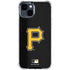 MLB Pittsburgh Pirates - Solid Distressed iPhone 15 Clear Case