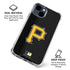 MLB Pittsburgh Pirates - Solid Distressed iPhone 15 Clear Case