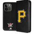 MLB Pittsburgh Pirates - Solid Distressed iPhone 15 Pro Folio Case