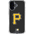MLB Pittsburgh Pirates - Solid Distressed iPhone 16 Clear Case