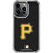 MLB Pittsburgh Pirates - Solid Distressed iPhone 16 Pro Clear Case