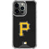 MLB Pittsburgh Pirates - Solid Distressed iPhone 16 Pro Clear Case
