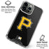 MLB Pittsburgh Pirates - Solid Distressed iPhone 16 Pro Clear Case