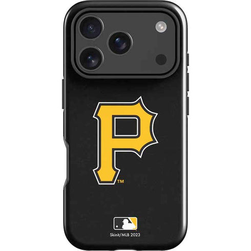 MLB Pittsburgh Pirates - Solid Distressed iPhone 18 Pro Impact Case