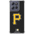 MLB Pittsburgh Pirates - Solid Distressed Moto G 5G (2025) Clear Case