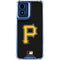 MLB Pittsburgh Pirates - Solid Distressed Moto G 5G (2024) Clear Case