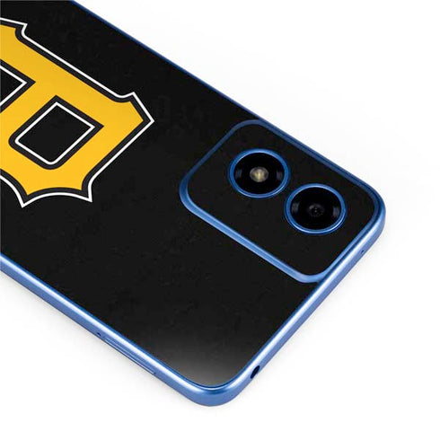 MLB Pittsburgh Pirates - Solid Distressed Moto G Play 4G (2024) Skin