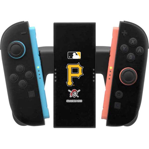 MLB Pittsburgh Pirates - Solid Distressed Nintendo Switch 2 (2025) Joy-Con Controller Skin
