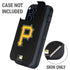 MLB Pittsburgh Pirates - Solid Distressed Otterbox Defender iPhone Skin