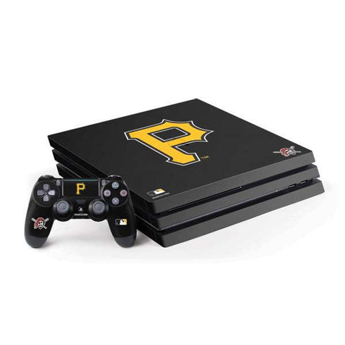 MLB Pittsburgh Pirates - Solid Distressed PlayStation PS4 Skins
