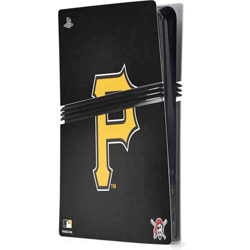 MLB Pittsburgh Pirates - Solid Distressed PS5 Pro Console Skin