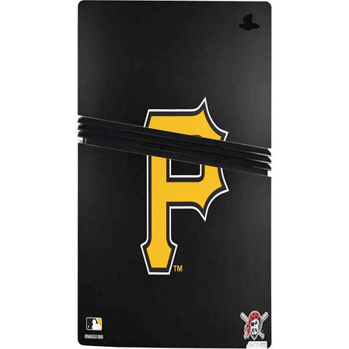 MLB Pittsburgh Pirates - Solid Distressed PS5 Pro Console Skin
