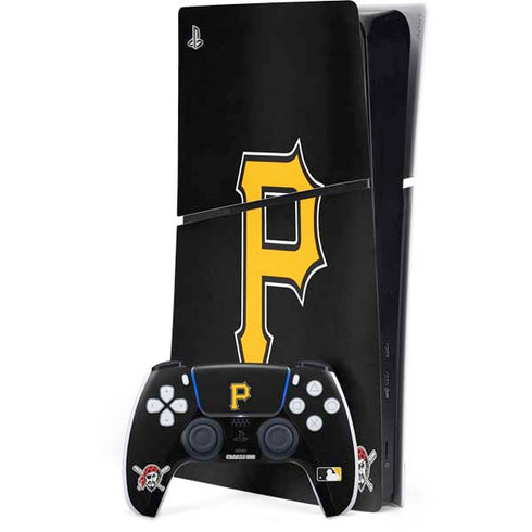 MLB Pittsburgh Pirates - Solid Distressed PlayStation PS5 Skins
