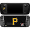 MLB Pittsburgh Pirates - Solid Distressed Steam Deck Handheld Gaming Computer Skin