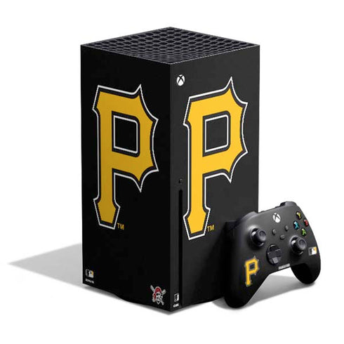 MLB Pittsburgh Pirates - Solid Distressed Xbox Series X Bundle Skin