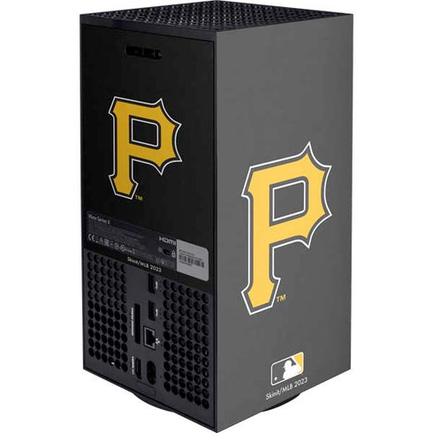 MLB Pittsburgh Pirates - Solid Distressed XBox Series X Digital Edition Console Skin