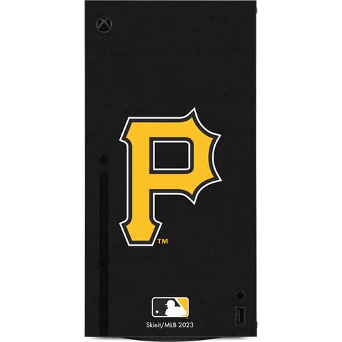 MLB Pittsburgh Pirates - Solid Distressed XBox Series X Digital Edition Console Skin