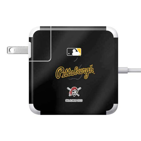 MLB Pittsburgh Pirates Alternate/Away Jersey 85W Power Adapter (15 and 17 inch MacBook Pro Charger) Skin