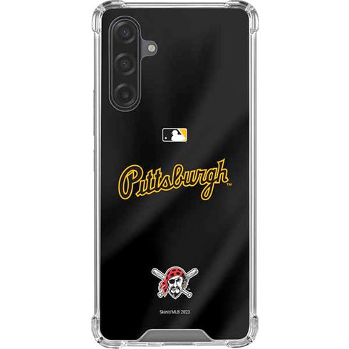 MLB Pittsburgh Pirates Alternate/Away Jersey Galaxy A17 Clear Case
