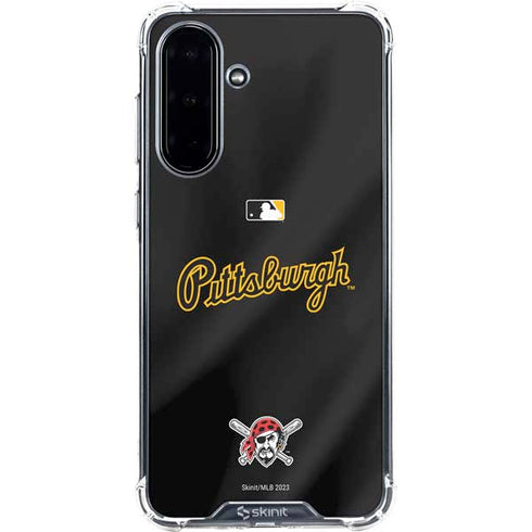 MLB Pittsburgh Pirates Alternate/Away Jersey Galaxy A36 5G Clear Case