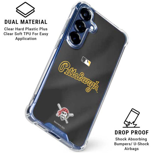 MLB Pittsburgh Pirates Alternate/Away Jersey Galaxy S25 FE Clear Case