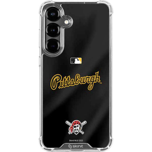 MLB Pittsburgh Pirates Alternate/Away Jersey Galaxy S26 Plus Clear Case