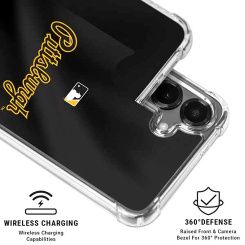 MLB Pittsburgh Pirates Alternate/Away Jersey Galaxy S26 Plus Clear Case