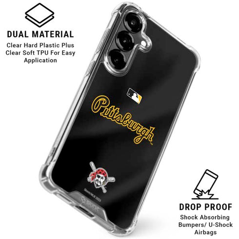 MLB Pittsburgh Pirates Alternate/Away Jersey Galaxy S26 Plus Clear Case