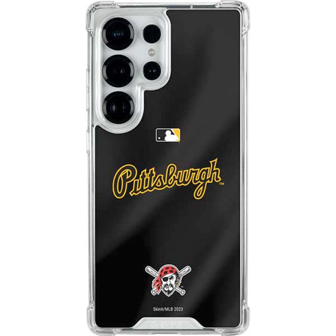 MLB Pittsburgh Pirates Alternate/Away Jersey Galaxy S26 Ultra Clear Case