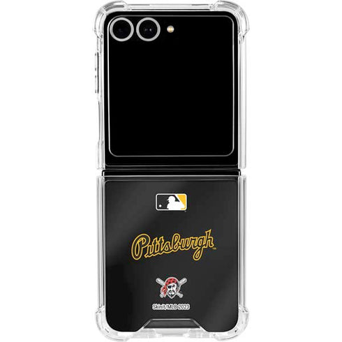 MLB Pittsburgh Pirates Alternate/Away Jersey Galaxy Z Flip7 Clear Case