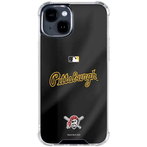 MLB Pittsburgh Pirates Alternate/Away Jersey iPhone 15 Clear Case