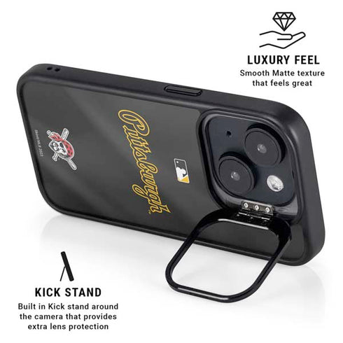 MLB Pittsburgh Pirates Alternate/Away Jersey iPhone 15 Kickstand Case