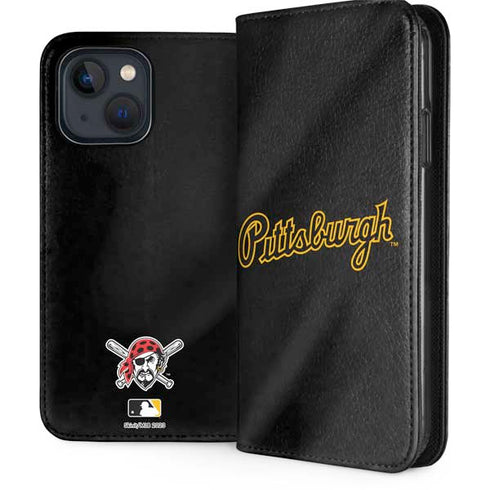 MLB Pittsburgh Pirates Alternate/Away Jersey iPhone 15 Plus Folio Case