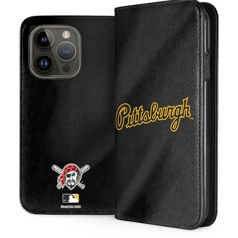 MLB Pittsburgh Pirates Alternate/Away Jersey iPhone 15 Pro Folio Case