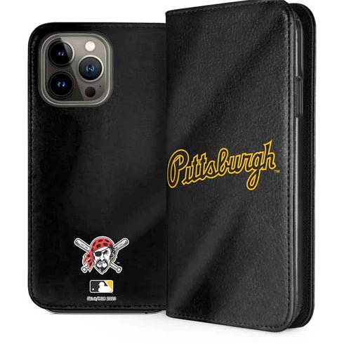 MLB Pittsburgh Pirates Alternate/Away Jersey iPhone 15 Pro Max Folio Case