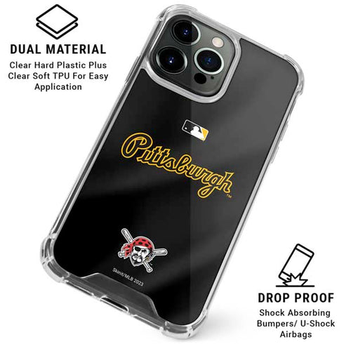 MLB Pittsburgh Pirates Alternate/Away Jersey iPhone 16 Pro Max Clear Case