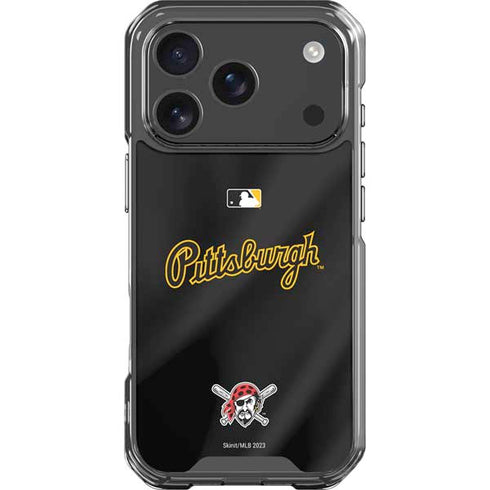 MLB Pittsburgh Pirates Alternate/Away Jersey iPhone 17 Pro Clear Case
