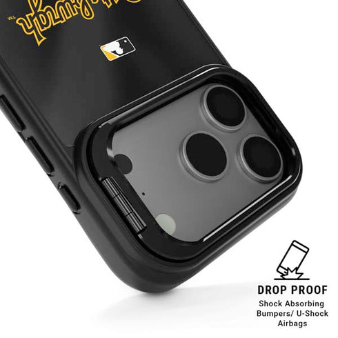 MLB Pittsburgh Pirates Alternate/Away Jersey iPhone 17 Pro Kickstand Case
