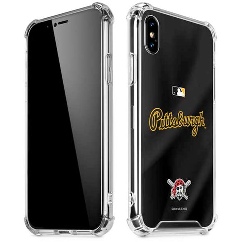 MLB Pittsburgh Pirates Alternate/Away Jersey iPhone X/XS Clear Case